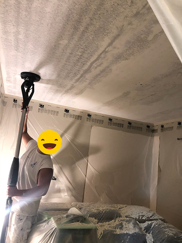 Popcorn Ceiling Removal